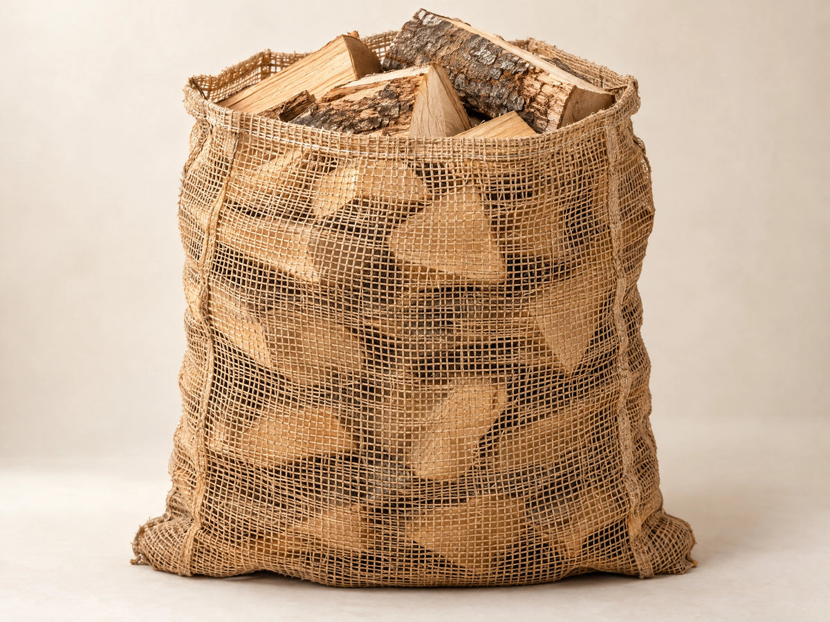 Sac de bûches prêtes à l’emploi — 40 à 50 dm³ — BUCHEVIA