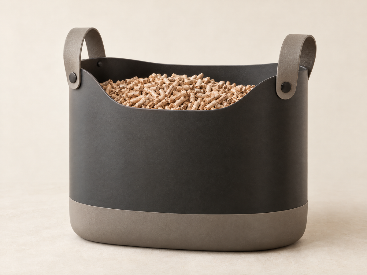 FELT — rangement granulés / bois 30 kg — BUCHEVIA