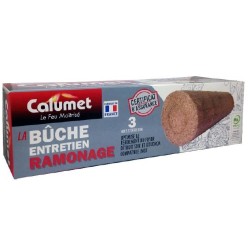 Bûche de ramonage CALUMET — BUCHEVIA