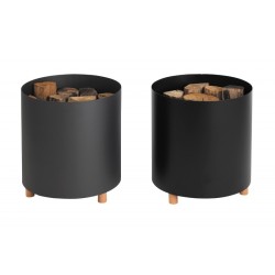 BLEND — rangement bois ou granulés — BUCHEVIA