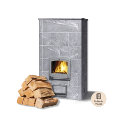 Bois 33 cm spécial poêle de masse — BUCHEVIA